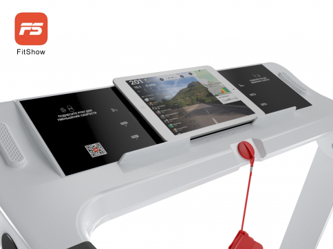 Беговая дорожка UNIXFIT Hi-tech F2 PLUS Arctic Ice - 4