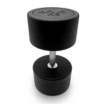 Гантель UNIX Fit PRO круглая обрезиненная 42,5 кг - 3